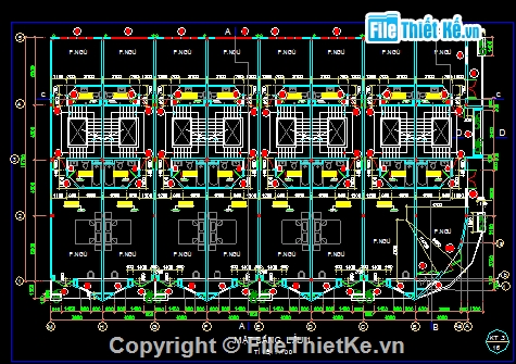 Bản vẽ,Bản vẽ nhà phố,nhà 4 tầng,4 tầng,kiến trúc 4 tầng,autocad