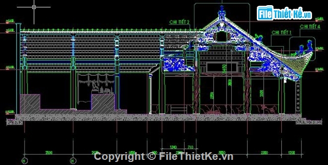 Bản vẽ nghiêng,Bản vẽ chi tiết,Bản vẽ quy hoạch,Bản vẽ dầm T,di tích Đình Làng