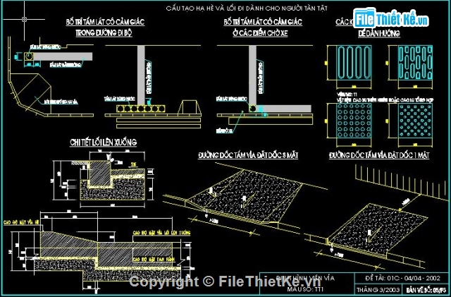 Bản Vẽ Định Hình Các Loại Đá Vỉa - Gạch Block Lát Vỉa Hè Dùng Cho Đường  Trong Đô Thị