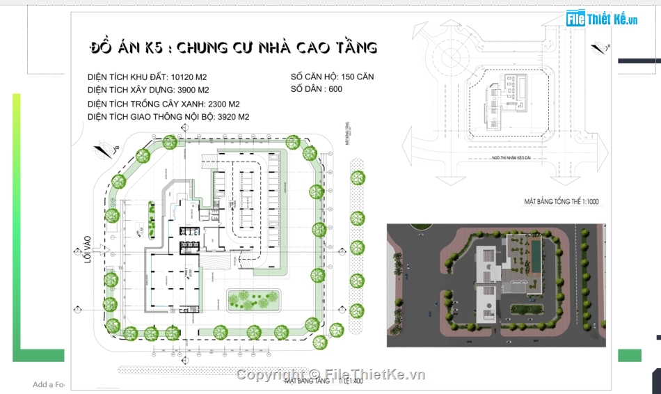 chung cư,đồ án k5,đồ án chung cư