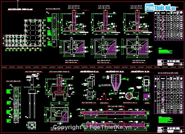 Bản vẽ autocad,đồ án môn học,bản vẽ nền móng,Đồ án nền móng,móng