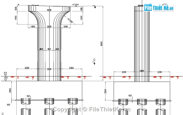 đồ án tốt nghiệp,đồ án thiết kế,Bản vẽ thiết kế kè,đồ án thiết kế đường,thiết kế nút giao thông