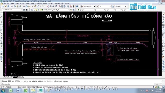 cổng tường rào,tường rào trường học,tường rào,cổng trường