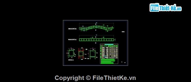 cổng UBND,cổng ủy ban xã,Bản vẽ + dự toán cổng ủy ban nhân dân xã,bản vẽ cổng UBND