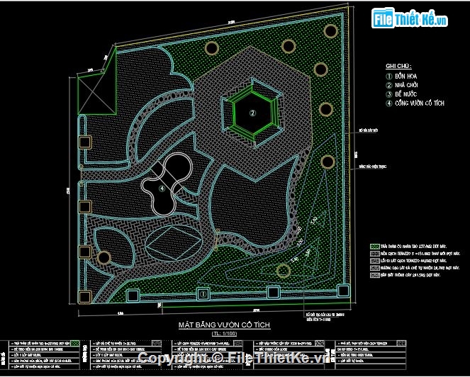 bản vẽ vườn cổ tích,vườn cổ tích mầm non,sketchup vườn mầm non,khu vui chơi mầm non