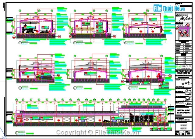 Bản vẽ Cad nhà xưởng,Đường nội bộ,Dự toán,tiến độ thi công,Bản vẽ nhà xưởng