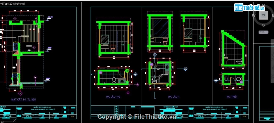 Nhà phố 3 tầng,File cad Nhà phố 3 tầng,bản vẽ cad Nhà phố 3 tầng,bản vẽ Nhà phố 3 tầng,bản vẽ cad nhà phố