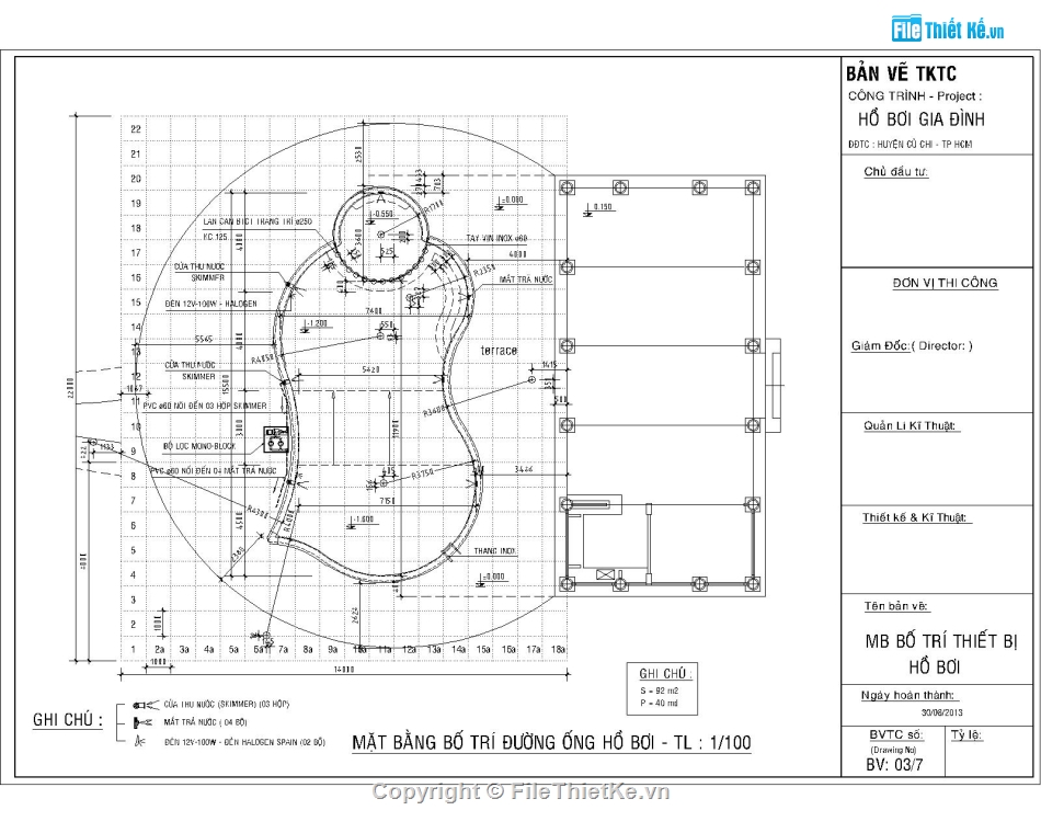 thiết kế hồ bơi,hồ bơi gia đình,file cad hồ bơi,kiến trúc hồ bơi,hồ bơi củ chi