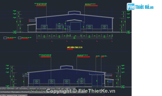 Kết cấu nhà xưởng,kiến trúc nhà xưởng,Bản vẽ nhà thép,nhà xưởng