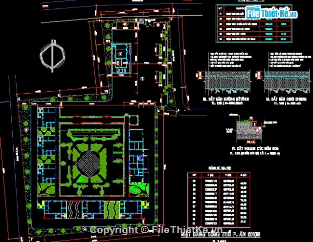 Trường mầm non,file cad trường mầm non,bản vẽ trường mầm non