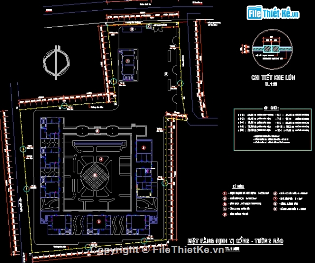 Trường mầm non,file cad trường mầm non,bản vẽ trường mầm non