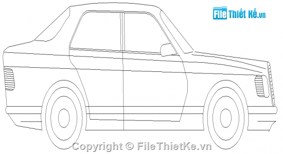 Bản vẽ file cad xe hơi Bản Vẽ File Cad Xe Hơi