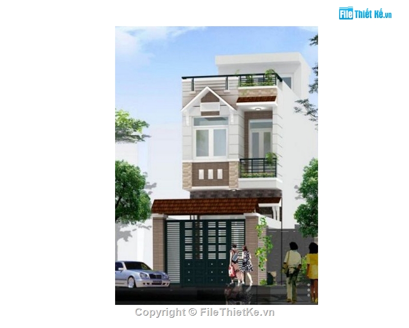 Bản vẽ nhà phố,mẫu nhà phố 2 tầng,mẫu nhà 2 tầng