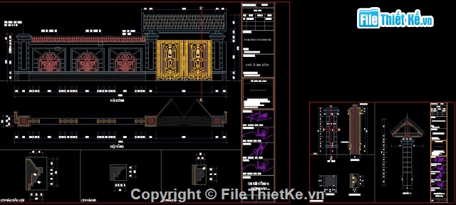 Biệt thự 3 tầng,bản vẽ cad biệt thự 3 tầng,Biệt thự 3 tầng 10.64x19.35m,mẫu biệt thự 3 tầng,bản vẽ biệt thự 3 tầng