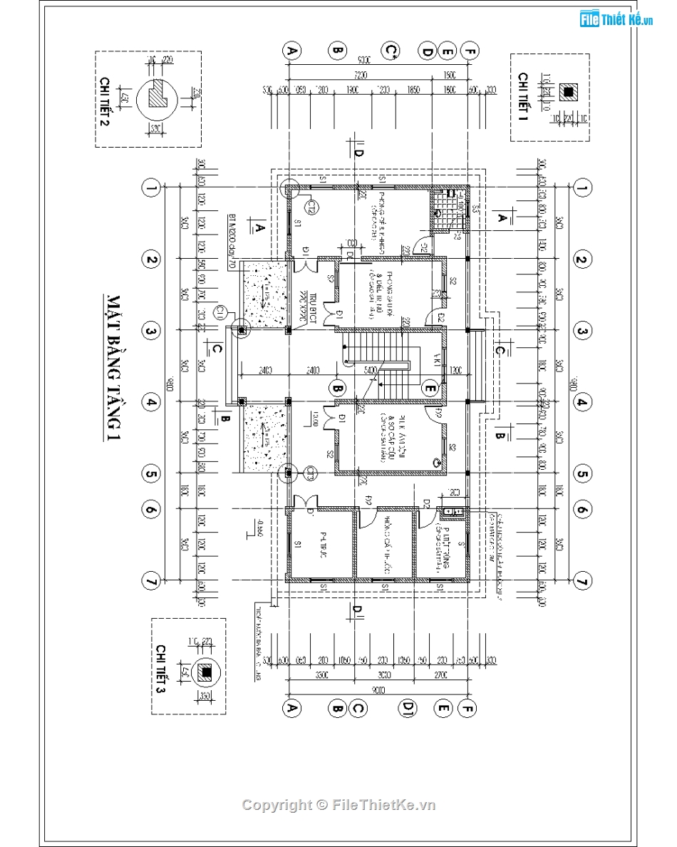 Bản vẽ full,file cad trạm y tế 2 tầng,file cad trạm y tế xã