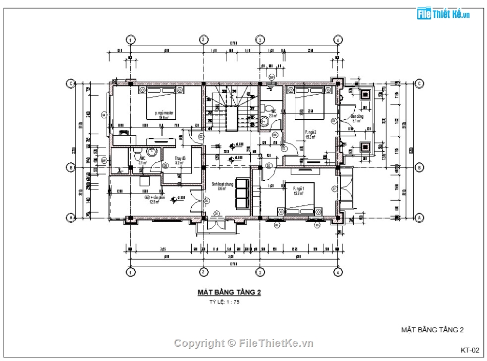 kiến trúc biệt thự,Bản vẽ biệt thự 3 tầng,file revit  biệt thự 3 tầng,revit biệt thự 3 tầng