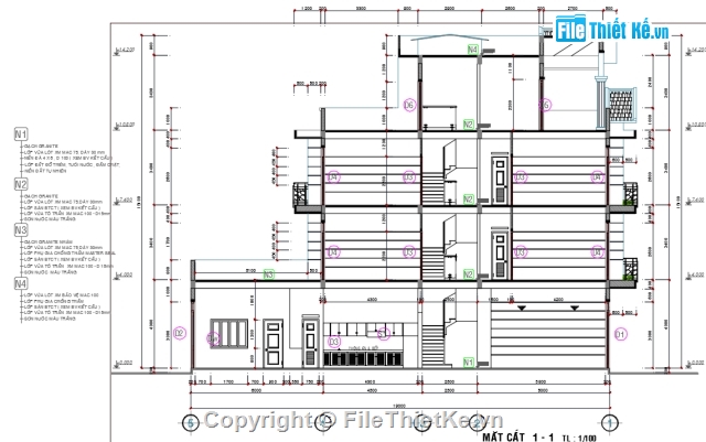 Bản vẽ full,Bản vẽ nhà phố,full nhà phố,4x19m,nhà phố 4x19m