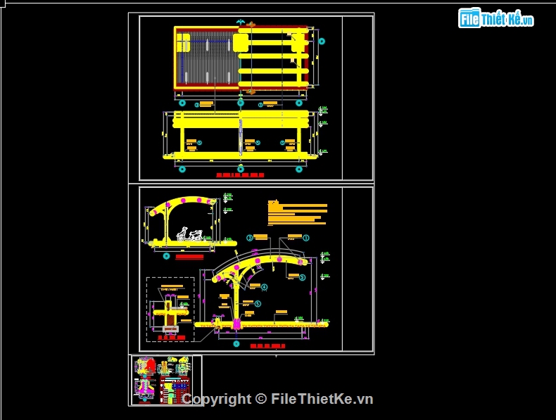 Gara xe máy 3x9m,Nhà để xe máy 27m2,Gara xe máy,Gara xe công sở nhỏ,gara xe 3x9m,file cad nhà để xe