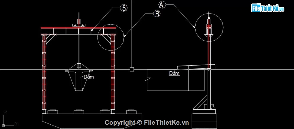 Bản vẽ dầm,kết cấu dầm,Bản vẽ dầm I,dầm I,dầm,thi công dầm