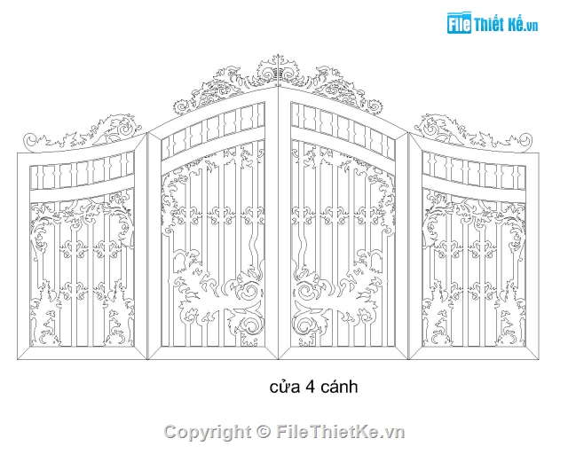 bản vẽ cổng,chi tiết họa tiết hoa văn,bản vẽ hoa văn cnc,cổng
