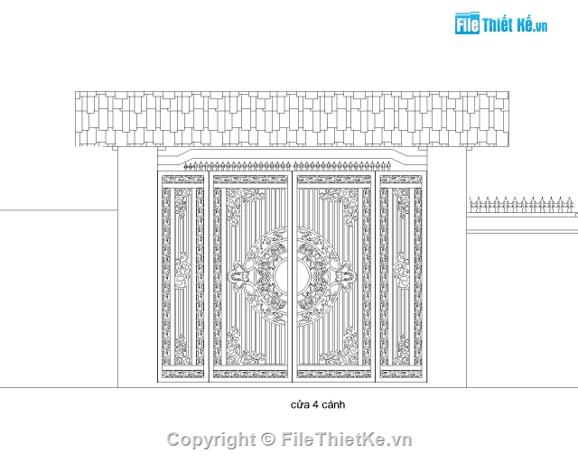 bản vẽ cổng,chi tiết họa tiết hoa văn,bản vẽ hoa văn cnc,cổng