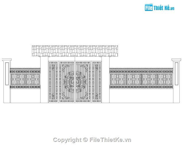 bản vẽ cổng,chi tiết họa tiết hoa văn,bản vẽ hoa văn cnc,cổng