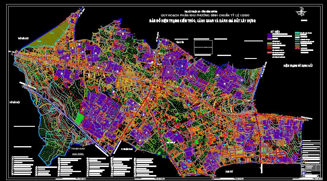 Bản vẽ,1-2000,Bình Chuẩn,Bình Dương,Quy hoạch
