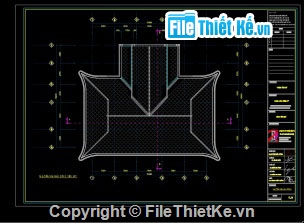 Bản vẽ Đình,đình,cad đình làng