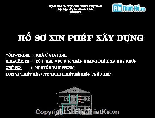 nhà cấp 4,nhà kích thước 5 x 20m,Bản vẽ nhà cấp 4 kích thước 6X16.9M,Hồ sơ xin cấp phép xây dựng,nhà kích thước 4 x 20m,cấp phép xây dựng