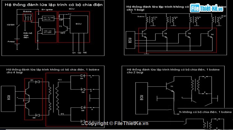 Bản vẽ hệ thống treo,hệ thống ống khói,hệ thống động cơ