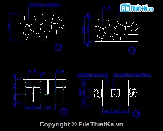 tường kè rọ đá,Bản vẽ kè sông,cầu thang đẹp,Bản vẽ autocad