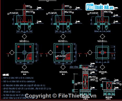 Bản vẽ chi tiết,Bản vẽ,4 tầng,kết cấu,7 tầng