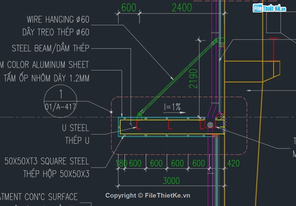 Chi tiết sảnh mái,Mái sảnh nhà xưởng,Kết cấu mái sảnh,Bản vẽ Canopy,Chi tiết kế cấu Canopy,File Autocad kết cấu mái sảnh