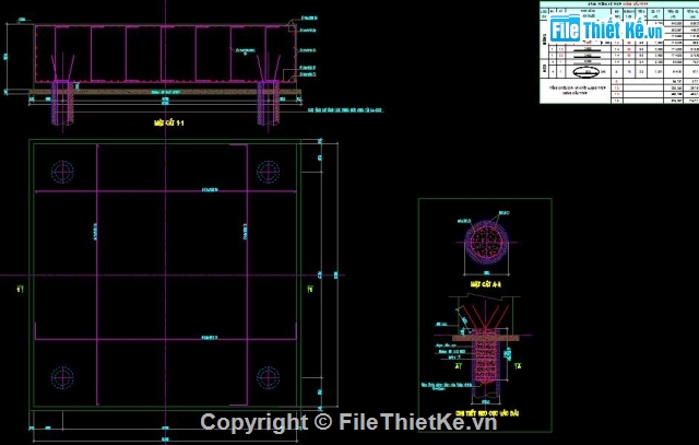 thiết kế móng cẩu tháp,kết cấu móng,kết cấu móng cẩu tháp