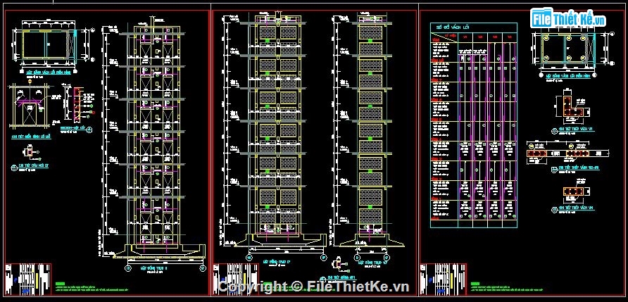 kết cấu nhà ở,kết cấu nhà ở xã hội,file cad kết cấu nhà ở,cad kết cấu nhà ở