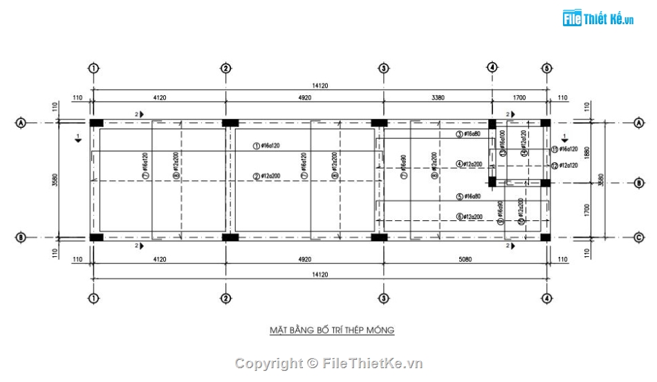 kết cấu nhà dân 7 tầng,kết cấu nhà phố,nhà phố kích thước 3.8x14.4m,phương án móng