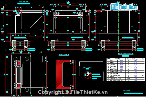 Mố chữ U,trụ đặc thân hẹp,cọc khoan nhồi D1000,Trụ thân hẹp,trụ vát cong,mố U