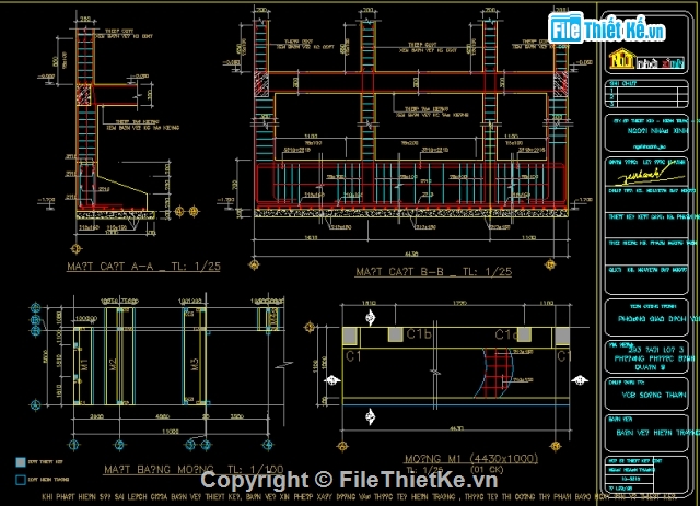 Kết cấu nhà hàng,kết cấu ngân hàng,bản vẽ kết cấu,Mặt Bằng ngân hàng Vietcombank
