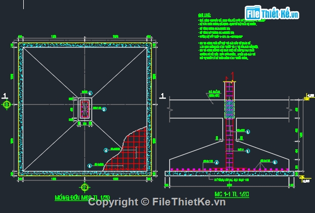 móng cọc ly tâm,móng dầm sàn cột,móng cột,nền móng công trình,BẢN VẼ BIỆT THỰ PHỐ