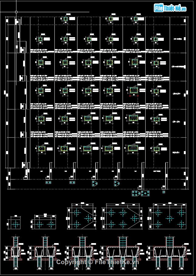 bản vẽ khách sạn,bản vẽ nhà nghỉ,file cad khách sạn,file cad nhà nghỉ 4 tầng,kiến trúc nhà nghỉ