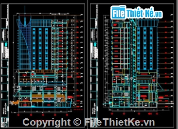 bản vẽ khách sạn,khách sạn Phú Quốc,Bản vẽ autocad,Bản vẽ khách sạn kaya