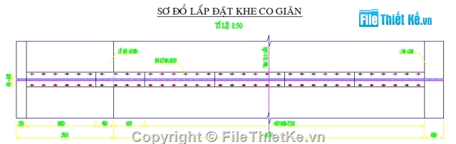 Bản vẽ khe co dãn cao su,khe co giãn,cao su,khe co giãn cao su,Bản vẽ full,Bản vẽ autocad