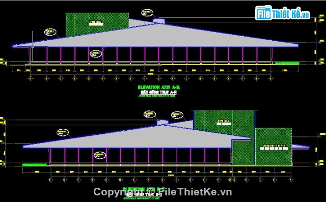 sản xuất,Bản vẽ autocad,nhà máy sản xuất,Bản vẽ xưởng sản xuất