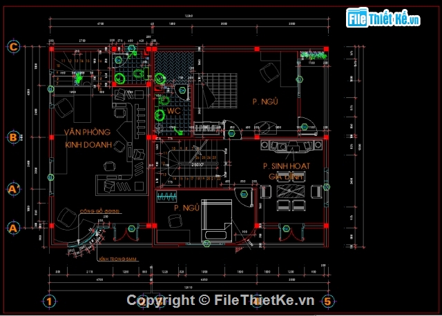 kiến trúc biệt thự,biệt thự 3 tầng,Bản vẽ biệt thự 3 tầng 8.4x12.91m,Biệt thự 3 tầng đẹp,bản vẽ biệt thự 3 tầng