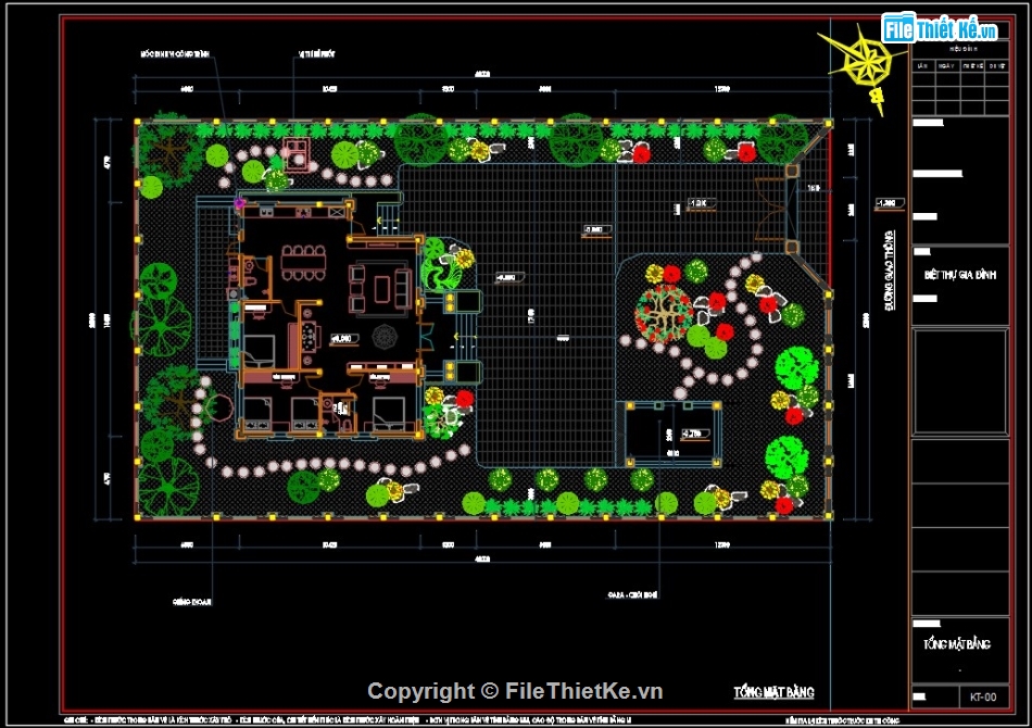 Biệt thự,1 tầng,phong cách cổ điển