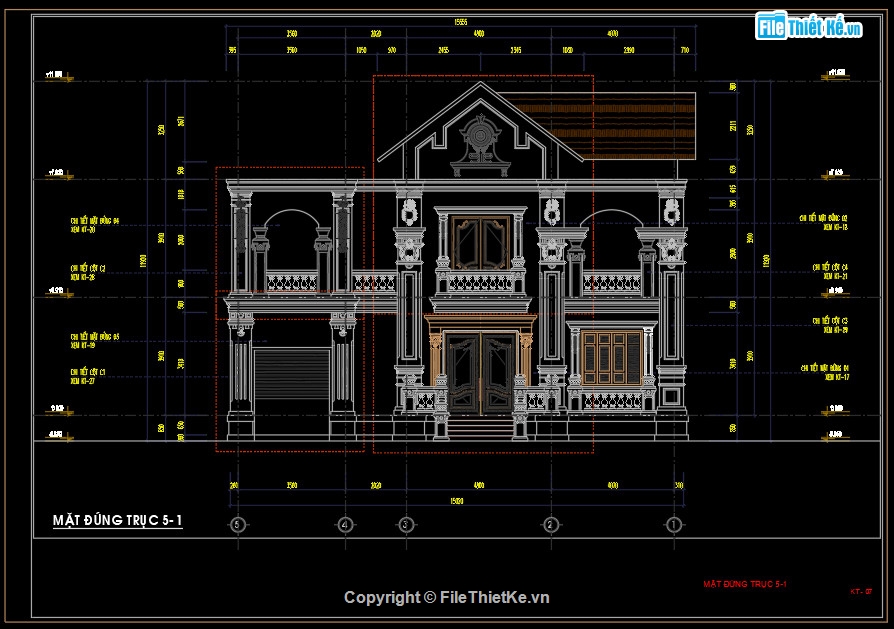 Bản vẽ biệt thự 2 tầng,Nhà biệt thự 2 tầng mái thái,Bản vẽ autocad nhà biệt thự 2 tầng,biệt thự 2 tầng,NHÀ 2 TẦNG 14.6X15M