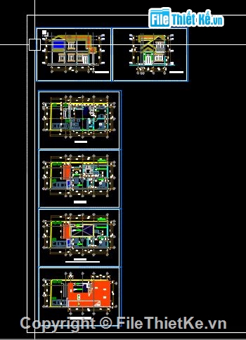 biệt thự phố 8x17m,file 3dsmax biệt thự,bản vẽ biệt thự 2 tầng,kiến trúc biệt thự 2 tầng,thiết kế biệt thự 2 tầng