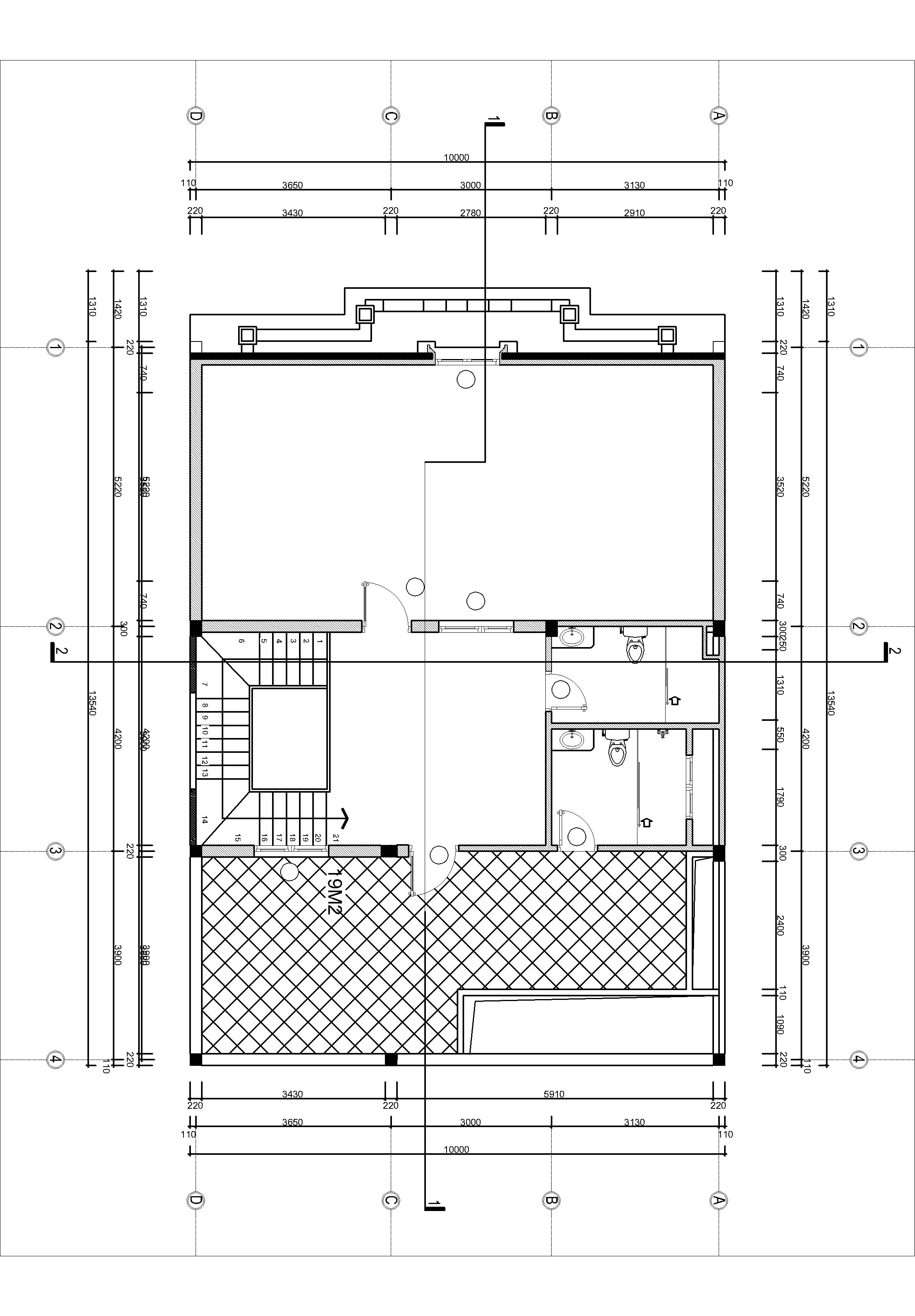 BIỆT THỰ FULL,TÂN CỔ ĐIỂN,NHÀ TÂN CỔ ĐIỂN,Kiến trúc Biệt thự 3 tầng,Biệt thự 3 tầng 10x13.54m