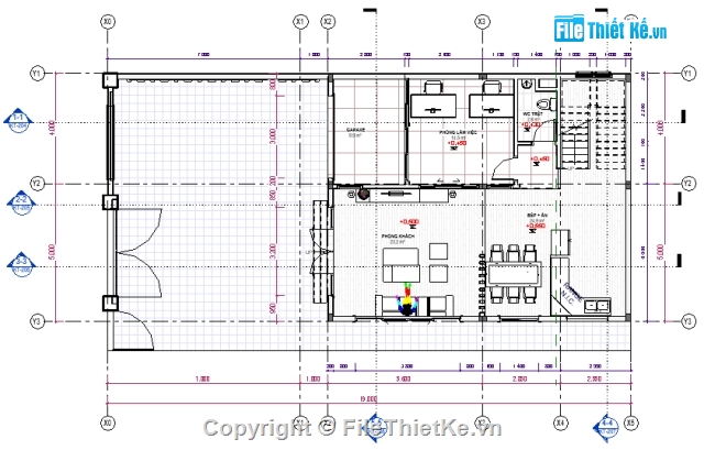 kiến trúc 3 tầng,nhà 3 tầng,bản vẽ revit biệt thự 3 tầng,biệt thự 3 tầng 9x11.2m,biệt thự 3 tầng