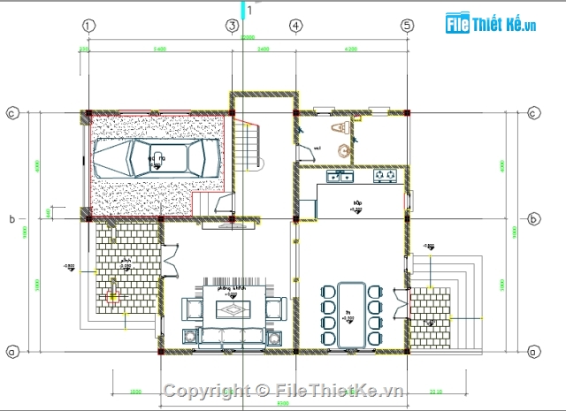 bản vẽ biệt thự 3 tầng,kiến trúc 3 tầng,thiết kế biệt thự,biệt thự hiện đại